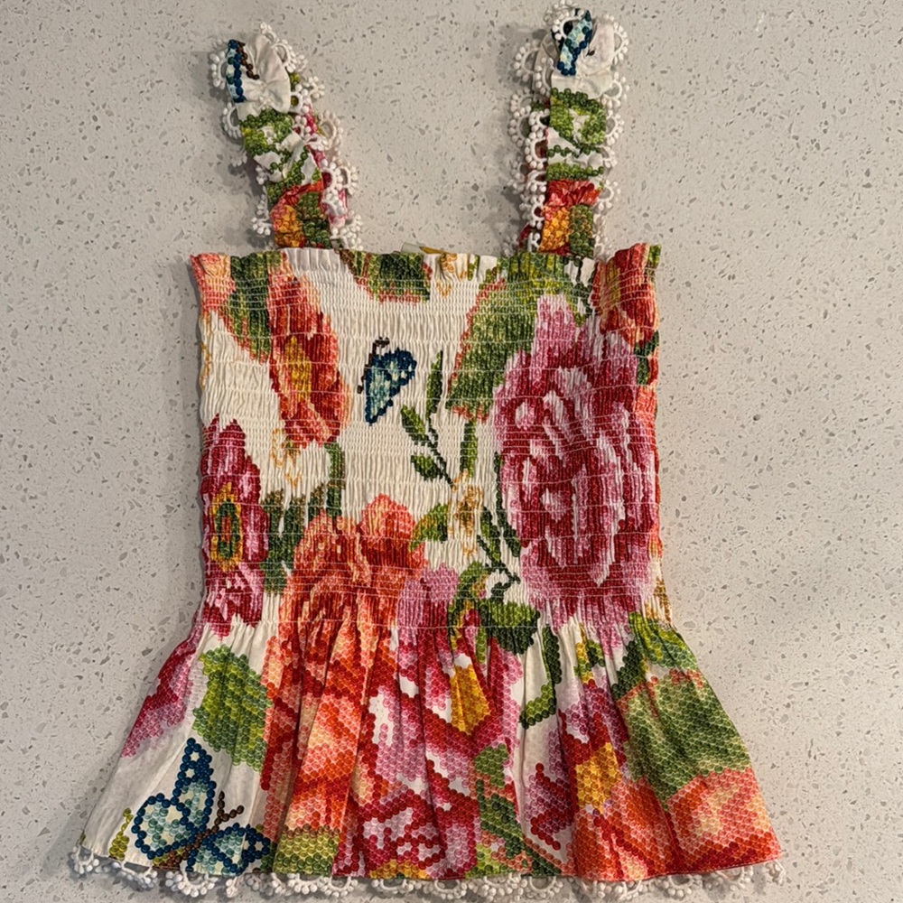 Farm Rio Peplum Tank